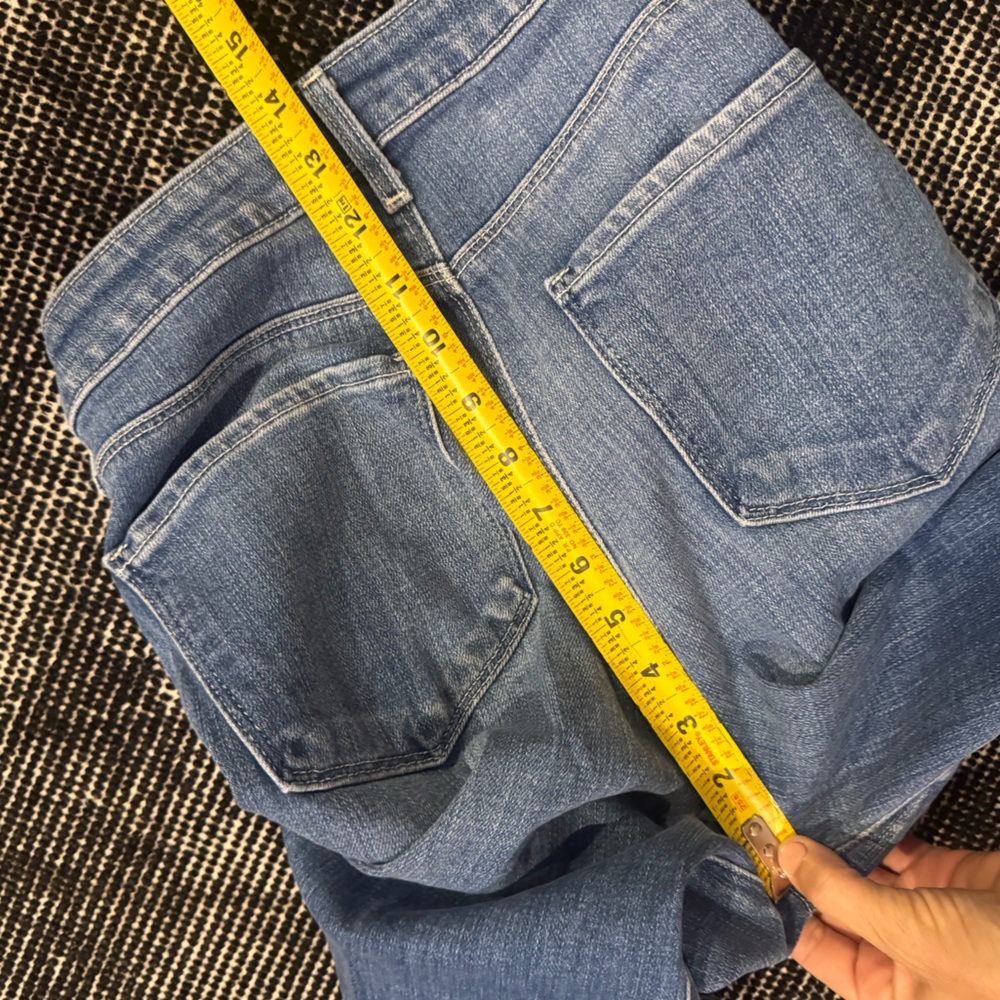 L’Agence Sera High Rise Flare Jeans in Bordello. - Picture 11 of 13